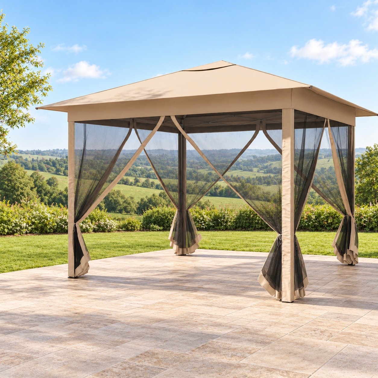 Costway · Gazebo con mosquitero
