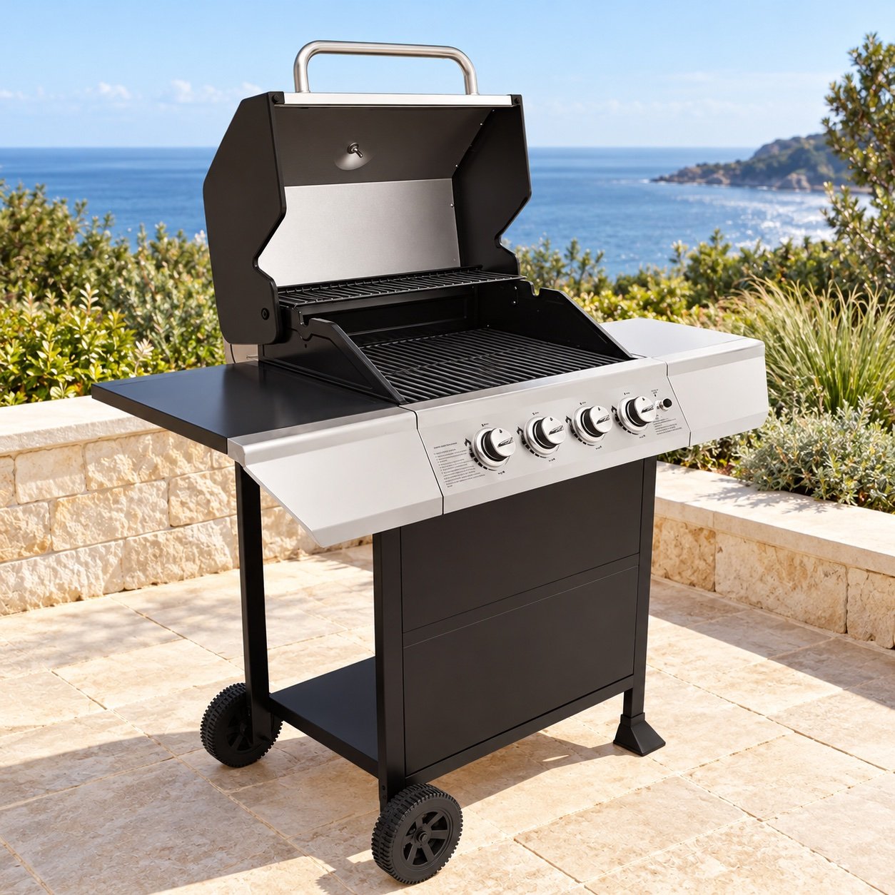 Royal Gourmet · Parrilla de gas de 4 quemadores